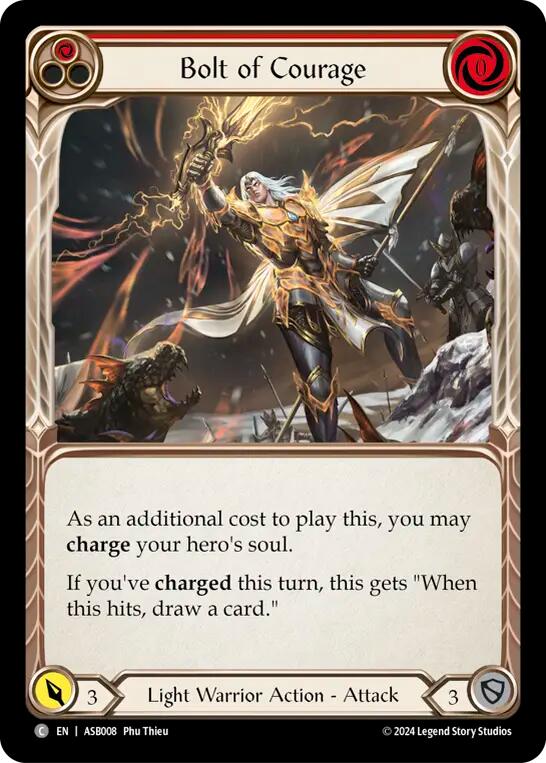 Bolt of Courage (Red) [ASB008] (Armory Deck: Boltyn) | Devastation Store