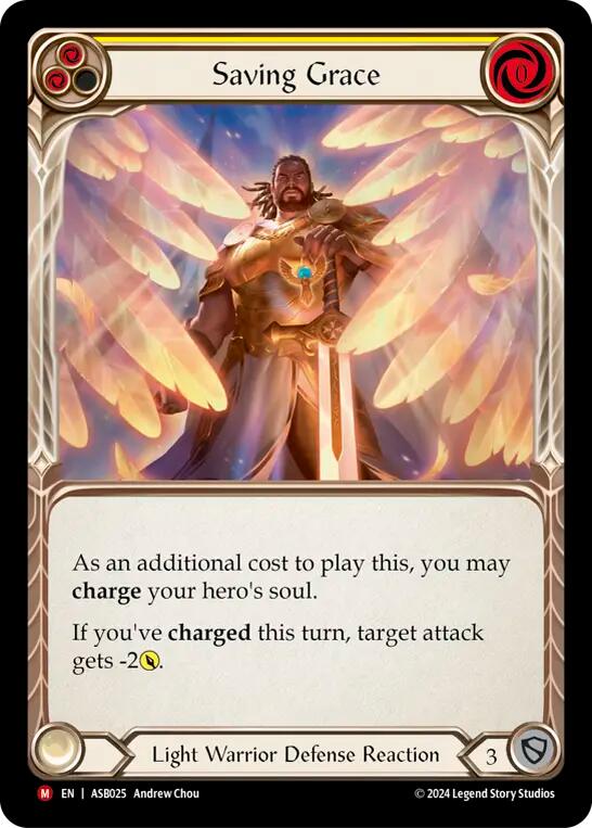 Saving Grace [ASB025] (Armory Deck: Boltyn)  Rainbow Foil | Devastation Store