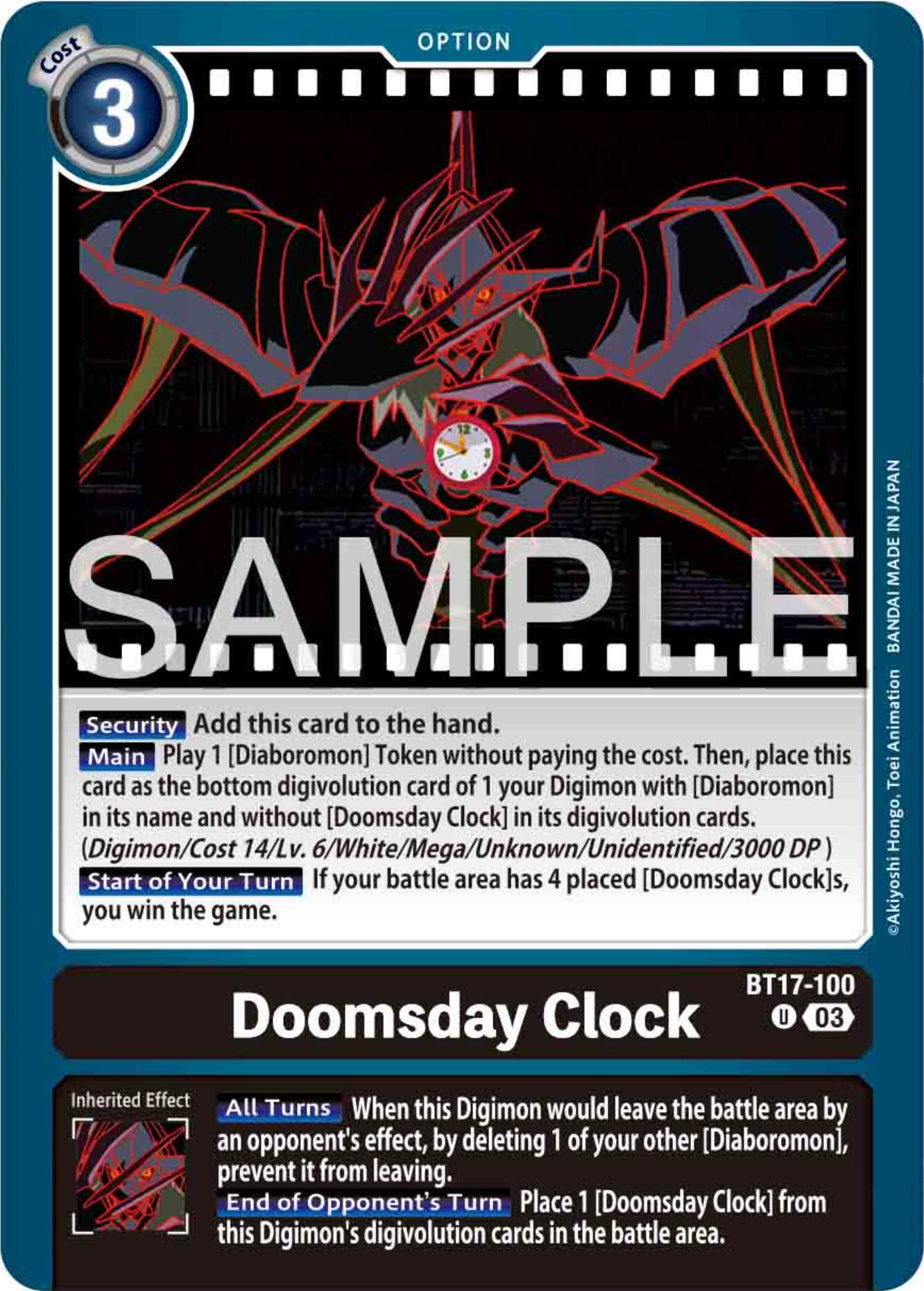 Doomsday Clock [BT17-100] [Secret Crisis] | Devastation Store