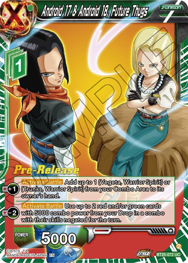 Android 17 & Android 18, Future Thugs (BT25-072) [Legend of the Dragon Balls Prerelease Promos] | Devastation Store