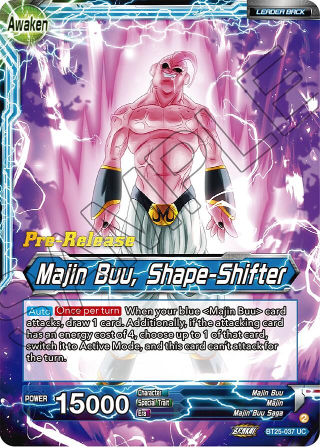 Majin Buu // Majin Buu, Shape-Shifter (BT25-037) [Legend of the Dragon Balls Prerelease Promos] | Devastation Store