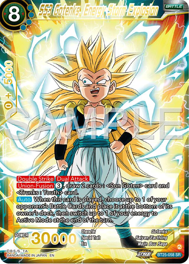 SS3 Gotenks, Energy Storm Explosion (BT25-058) [Legend of the Dragon Balls] | Devastation Store