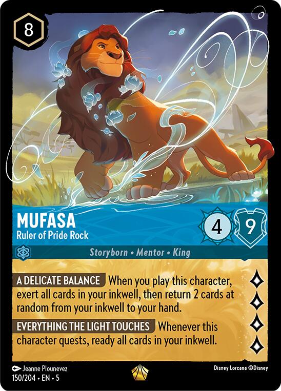 Mufasa - Ruler of Pride Rock (150/204) [Shimmering Skies] | Devastation Store