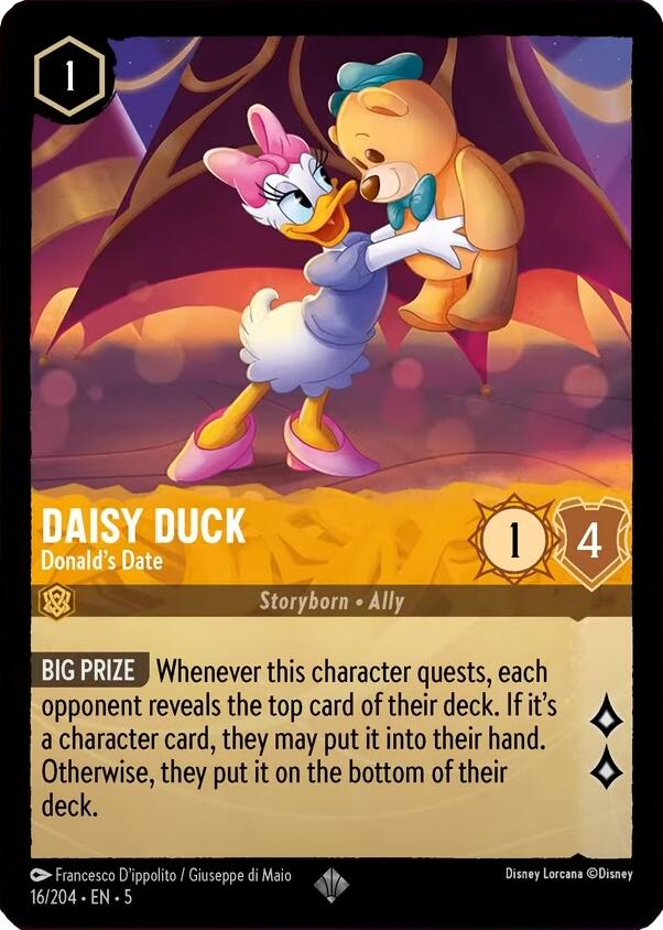 Daisy Duck - Donald's Date (16/204) [Shimmering Skies] | Devastation Store