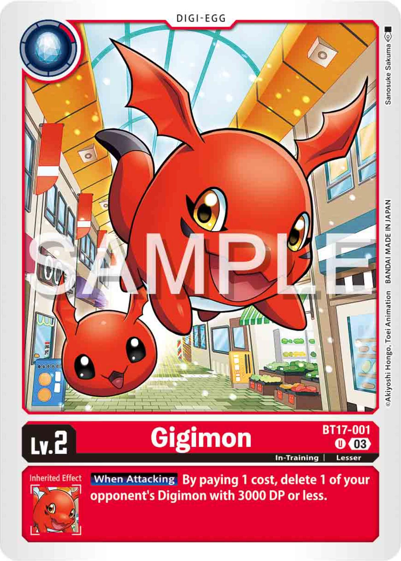 Gigimon [BT17-001] [Secret Crisis] | Devastation Store