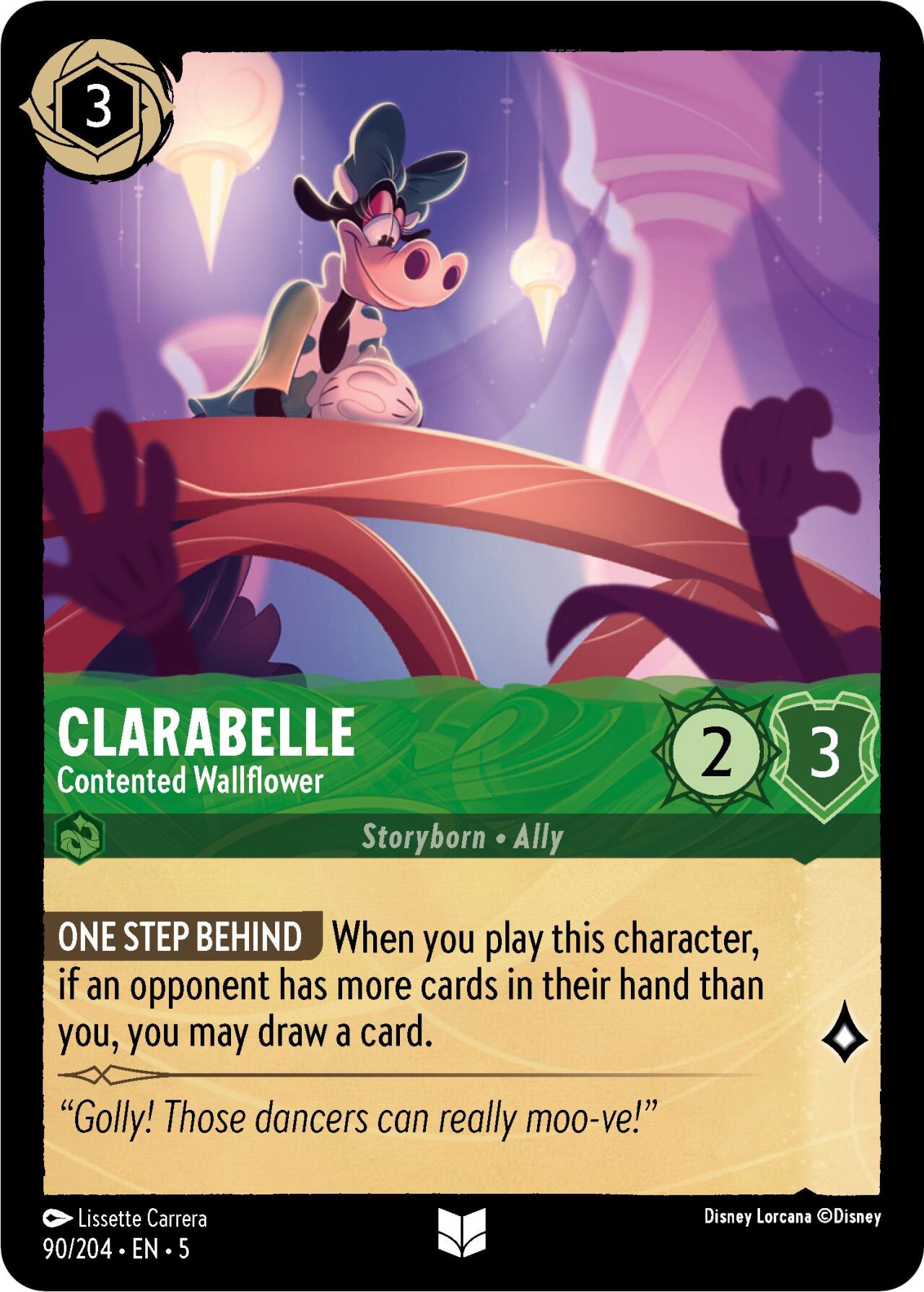 Clarabelle - Contented Wallflower (90/204) [Shimmering Skies] | Devastation Store