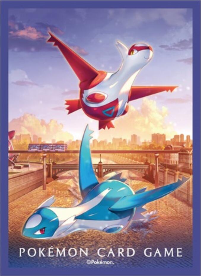 Card Sleeves - Latias & Latios Assist (64-Pack) (Pokemon Center Japan Exclusive) | Devastation Store