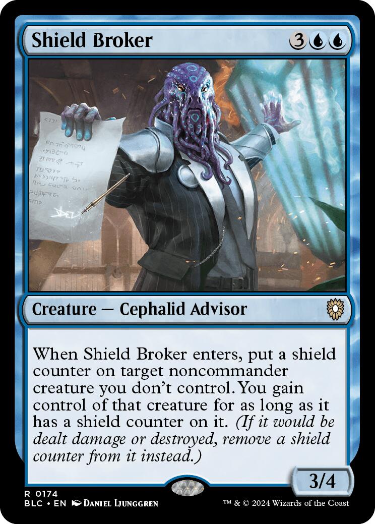 Shield Broker [Bloomburrow Commander] | Devastation Store