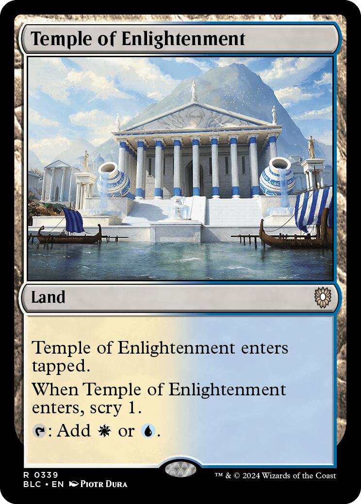 Temple of Enlightenment [Bloomburrow Commander] | Devastation Store