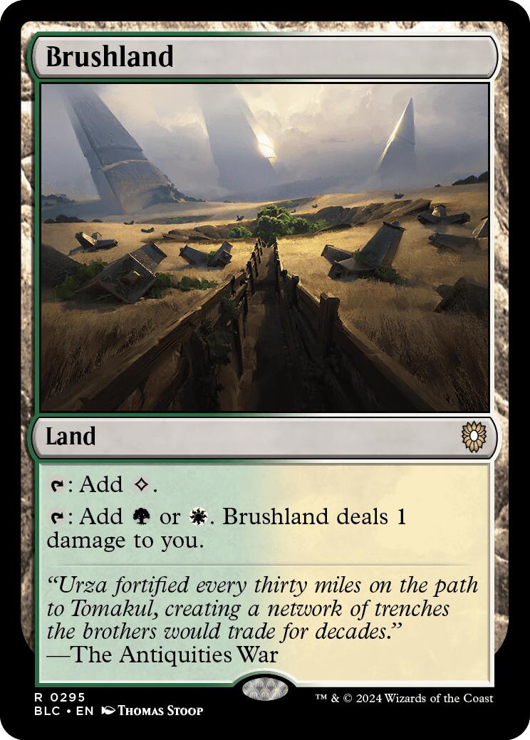 Brushland [Bloomburrow Commander] | Devastation Store