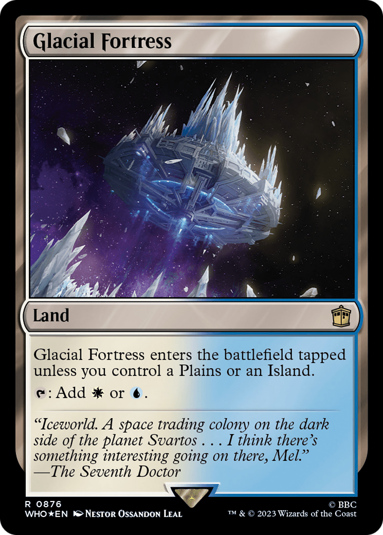 Glacial Fortress (Surge Foil) [Doctor Who] | Devastation Store