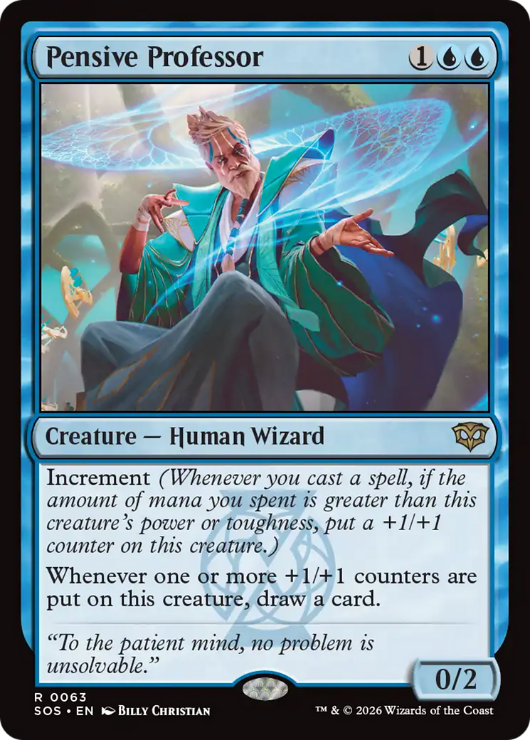 Pensive Professor [Secrets of Strixhaven] | Devastation Store