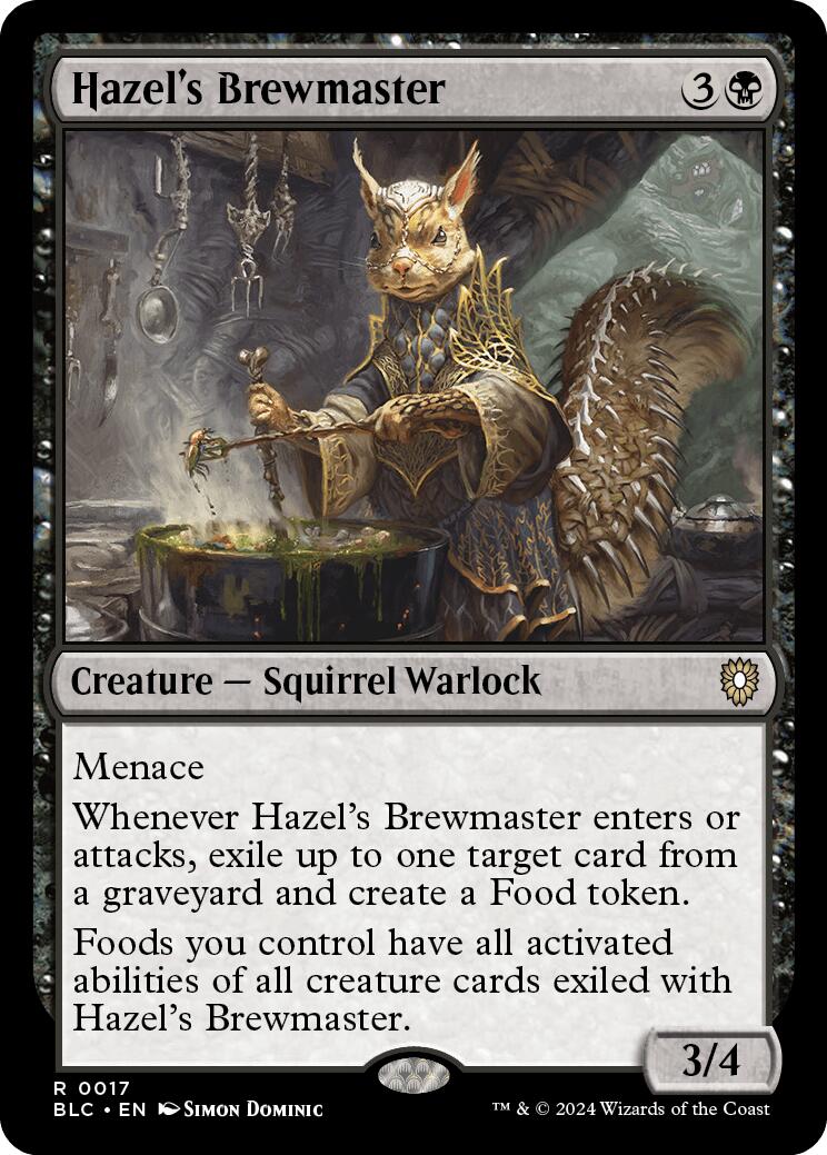 Hazel's Brewmaster [Bloomburrow Commander] | Devastation Store