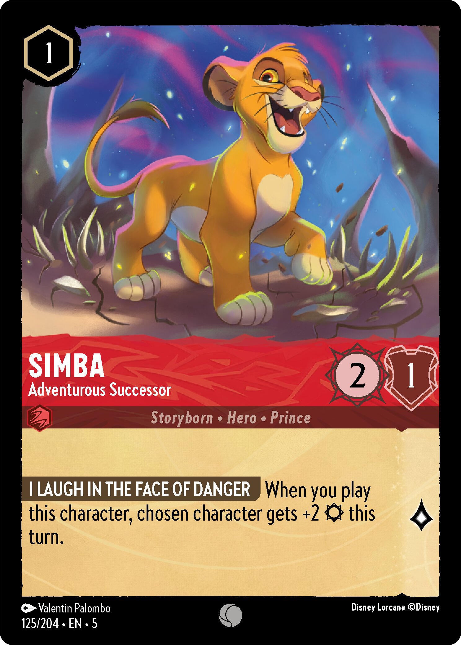 Simba - Adventurous Successor (125/204) [Shimmering Skies] | Devastation Store