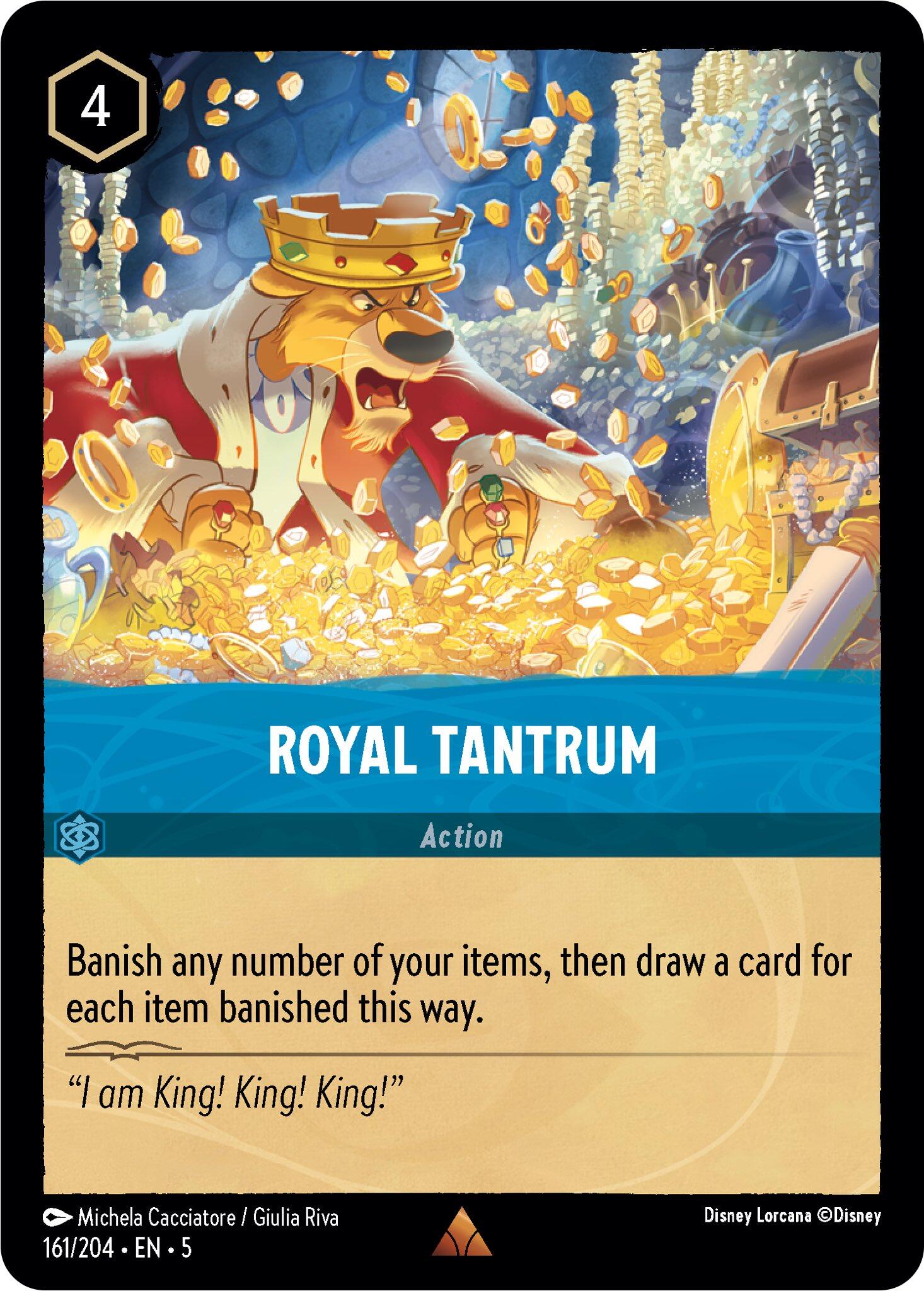 Royal Tantrum (161/204) [Shimmering Skies] | Devastation Store