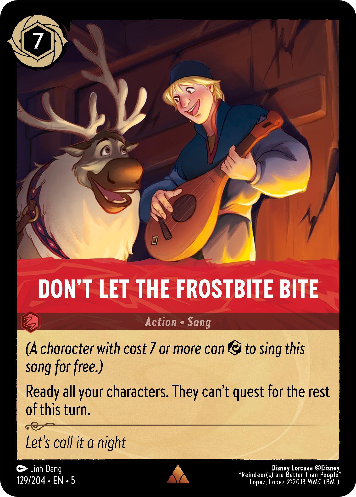 Don't Let the Frostbite Bite (129/204) [Shimmering Skies] | Devastation Store