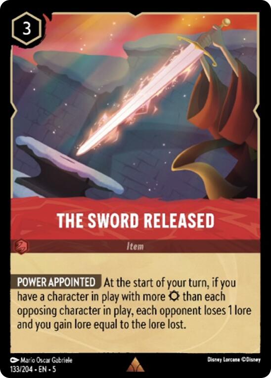 The Sword Released (133/204) [Shimmering Skies] | Devastation Store