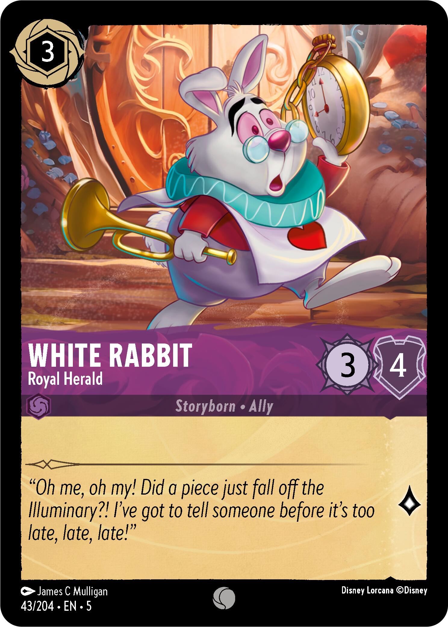 White Rabbit - Royal Herald (43/204) [Shimmering Skies] | Devastation Store