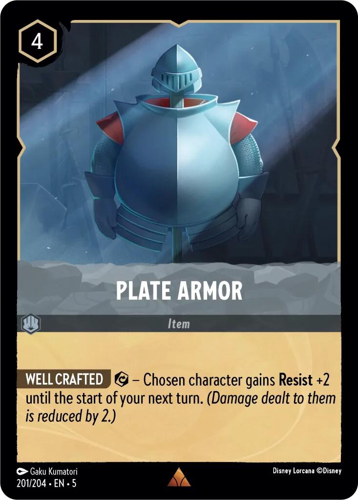 Plate Armor (201/204) [Shimmering Skies] | Devastation Store