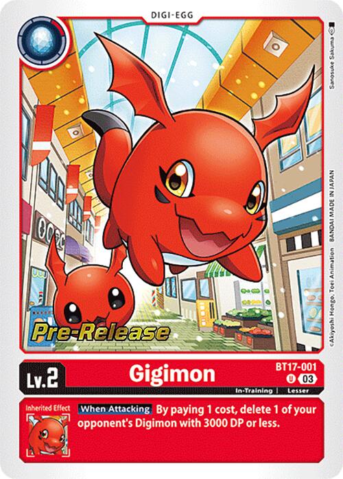 Gigimon [BT17-001] [Secret Crisis Pre-Release Cards] | Devastation Store