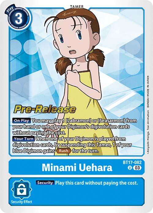 Minami Uehara [BT17-082] [Secret Crisis Pre-Release Cards] | Devastation Store