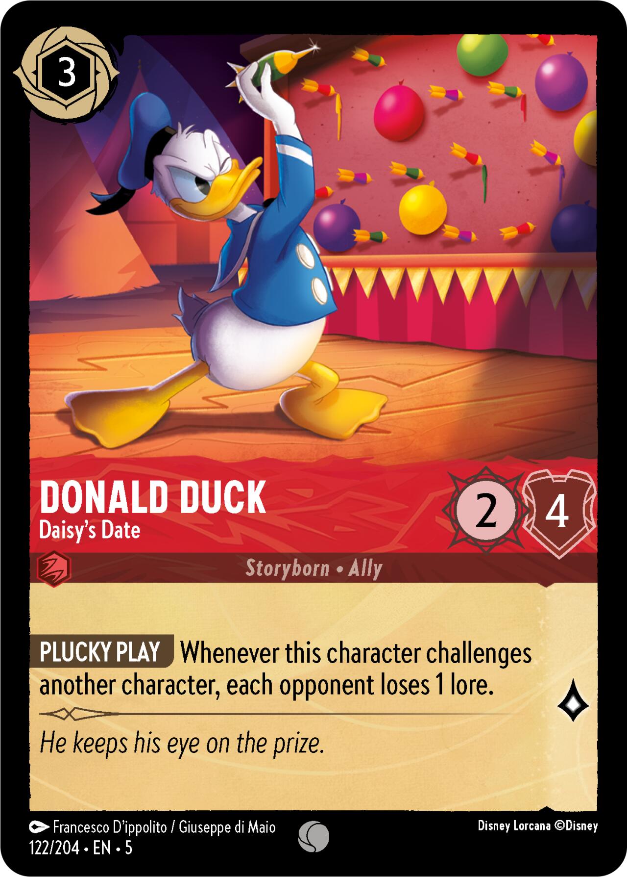 Donald Duck - Daisy's Date (122/204) [Shimmering Skies] | Devastation Store
