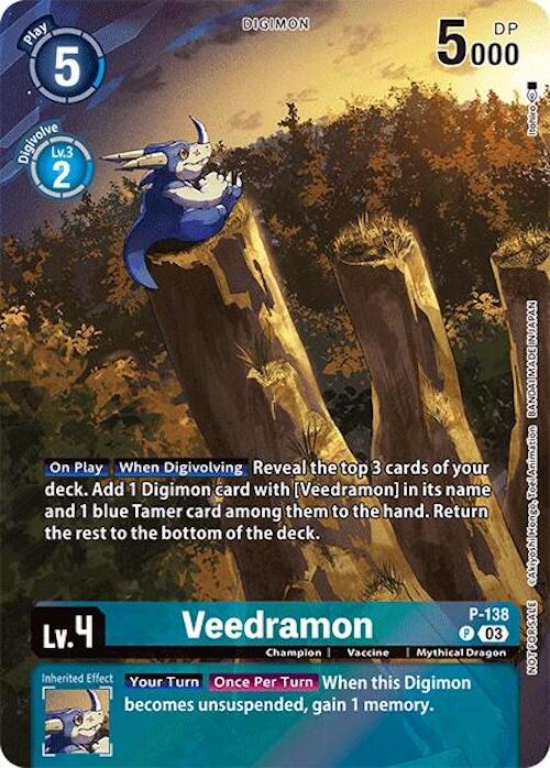 Veedramon [P-138] (Update Pack 2024) [Secret Crisis] | Devastation Store