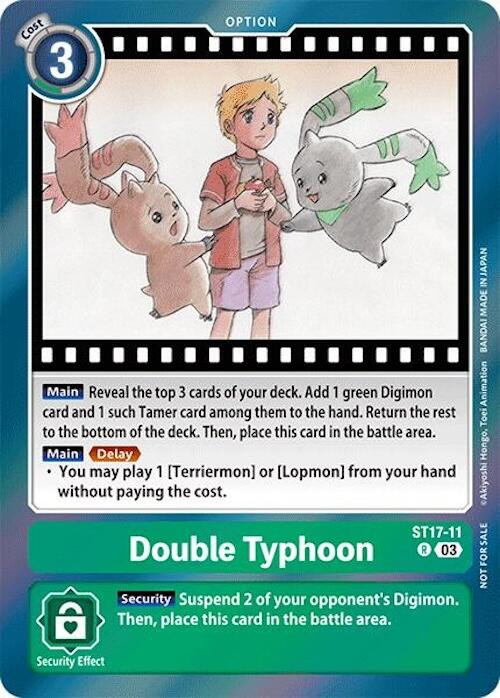 Double Typhoon [ST17-11] (Secret Crisis: Movie Memorial Pack) [Secret Crisis] | Devastation Store