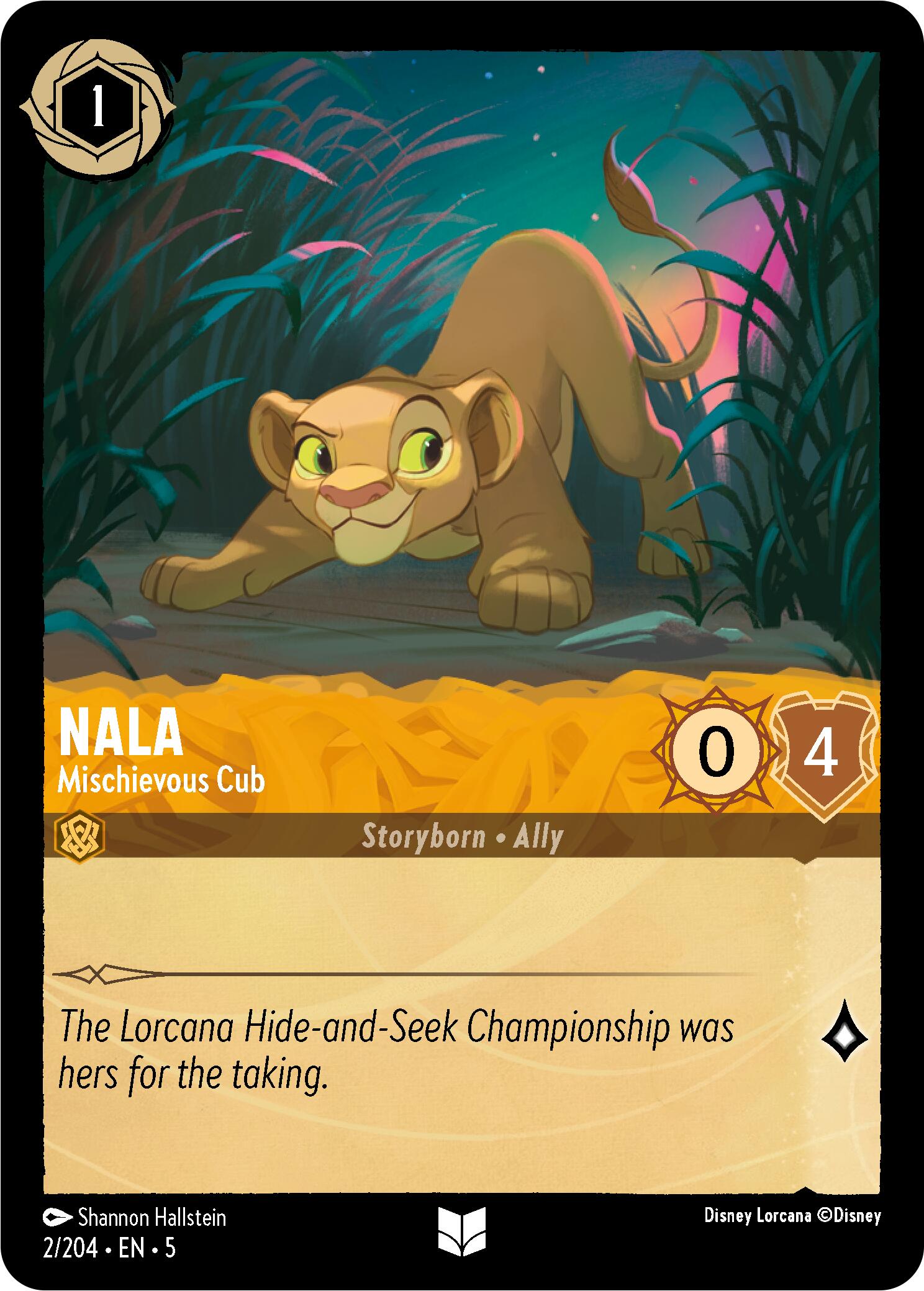 Nala - Mischievous Cub (2/204) [Shimmering Skies] | Devastation Store