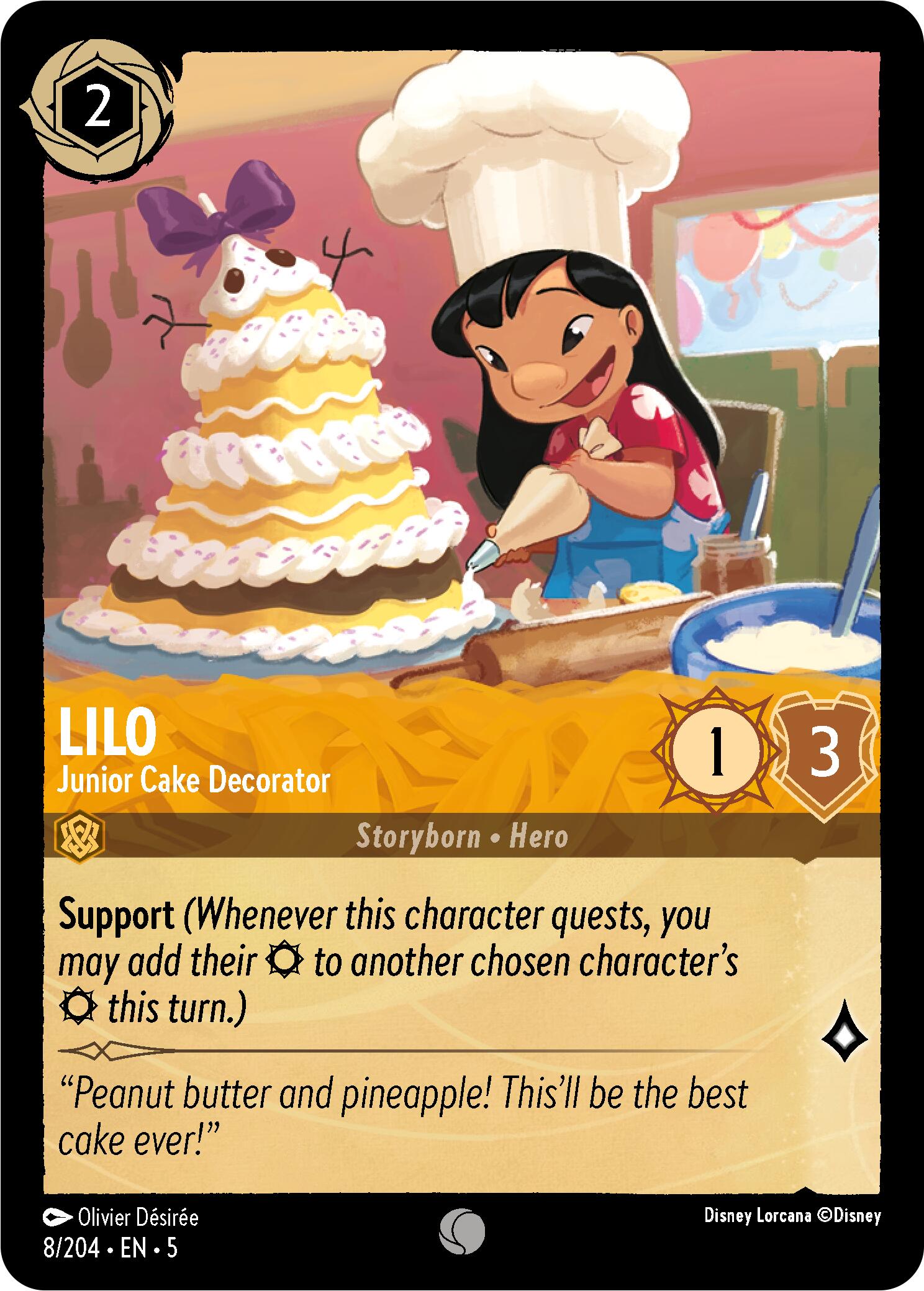 Lilo - Junior Cake Decorator (8/204) [Shimmering Skies] | Devastation Store