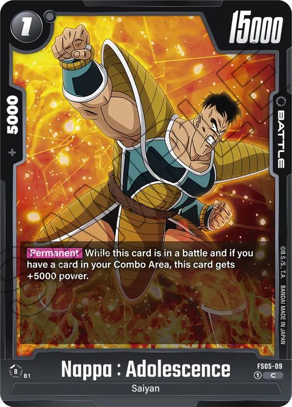 Nappa : Adolescence [Starter Deck: Bardock] | Devastation Store