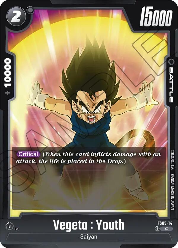 Vegeta : Youth [Starter Deck: Bardock] | Devastation Store