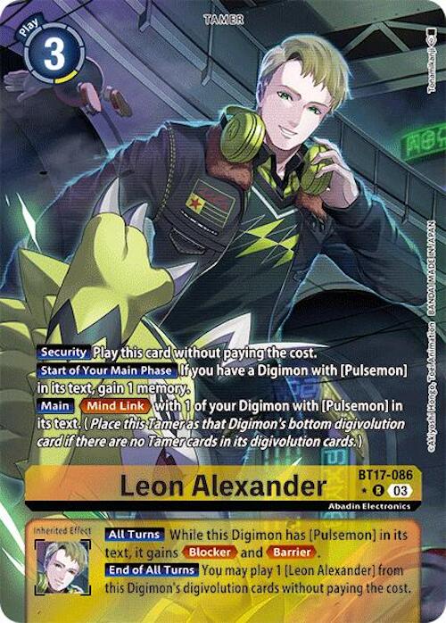 Leon Alexander [BT17-086] (Alternate Art) [Secret Crisis] | Devastation Store