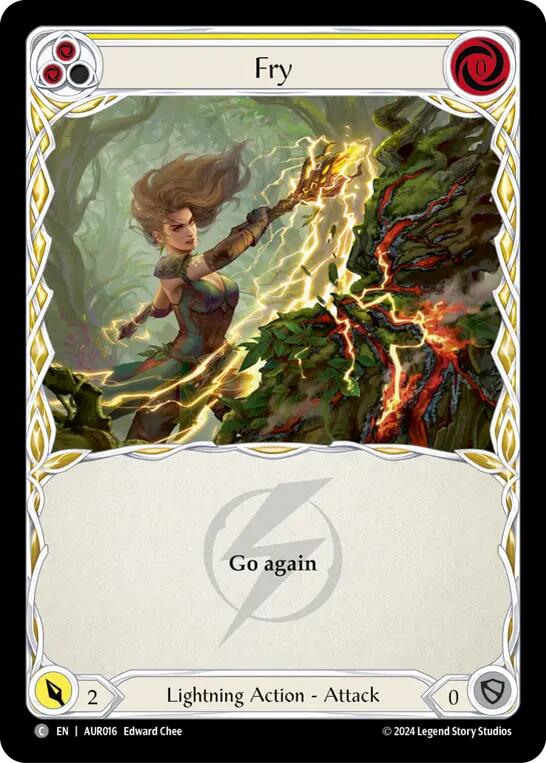 Fry (Yellow) [AUR016] (1st Strike) | Devastation Store