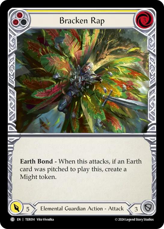 Bracken Rap (Yellow) [TER014] (1st Strike) | Devastation Store