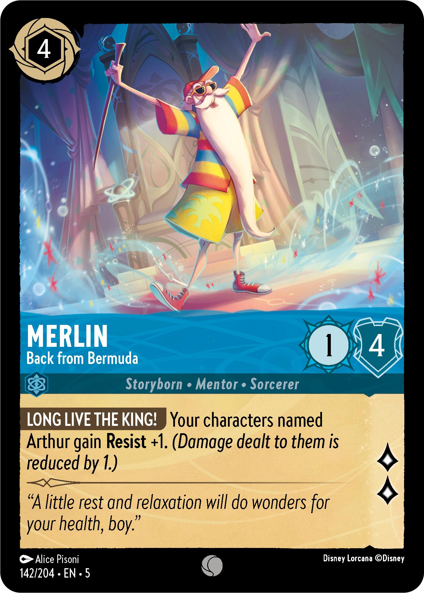 Merlin - Back from Bermuda (142/204) [Shimmering Skies] | Devastation Store