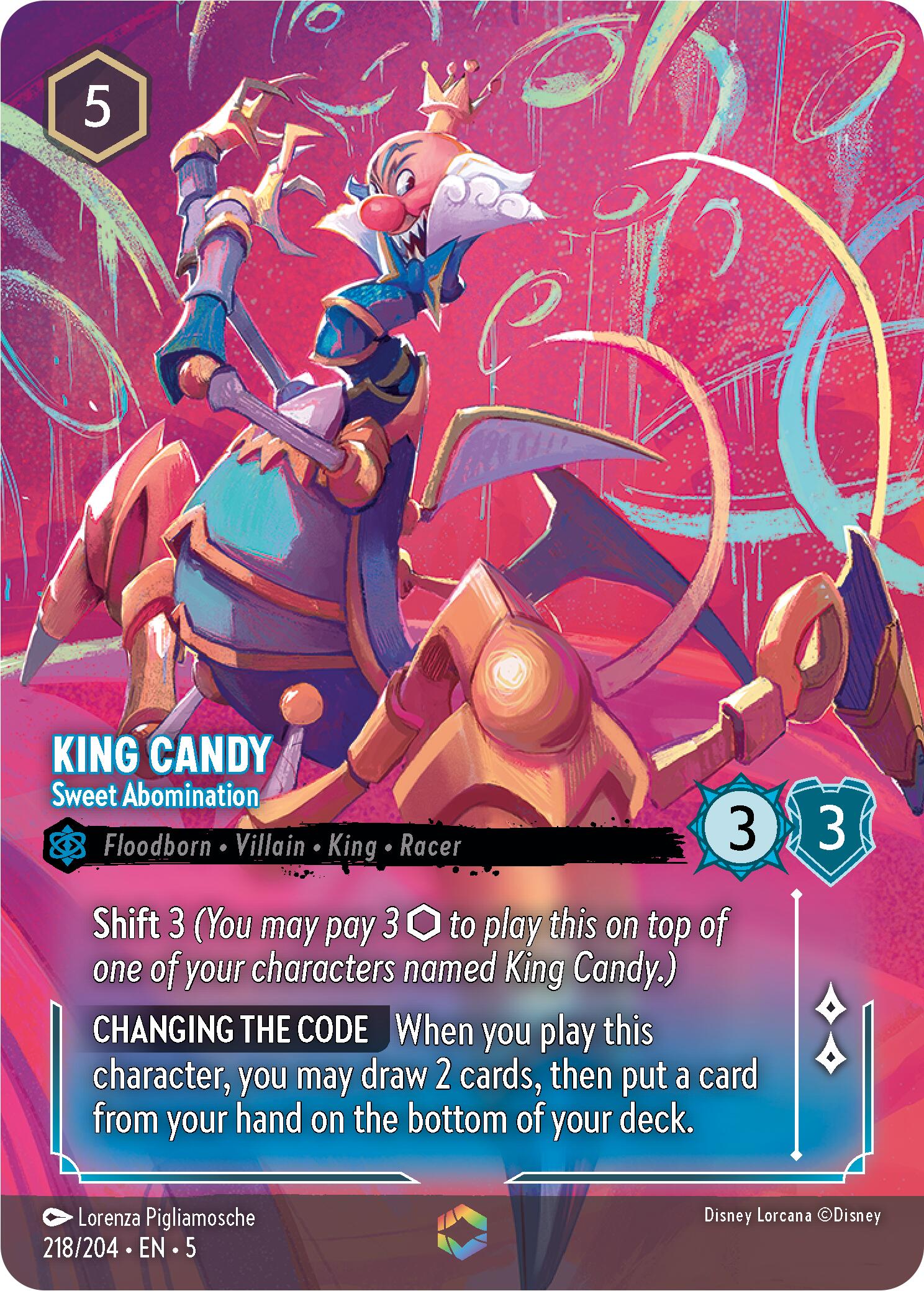 King Candy - Sweet Abomination (Enchanted) (218/204) [Shimmering Skies] | Devastation Store