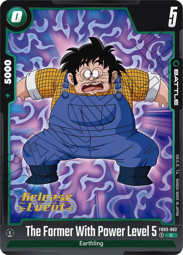 The Farmer With Power Level 5 [Raging Roar Release Event Cards] | Devastation Store