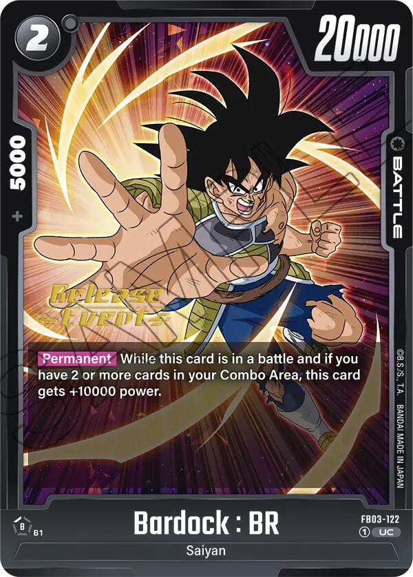 Bardock : BR [Raging Roar Release Event Cards] | Devastation Store