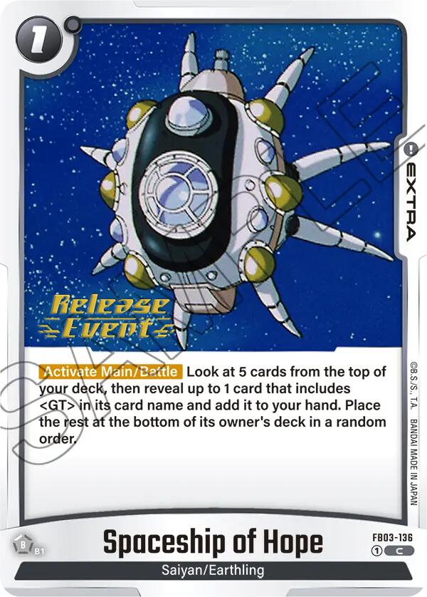 Spaceship of Hope [Raging Roar Release Event Cards] | Devastation Store
