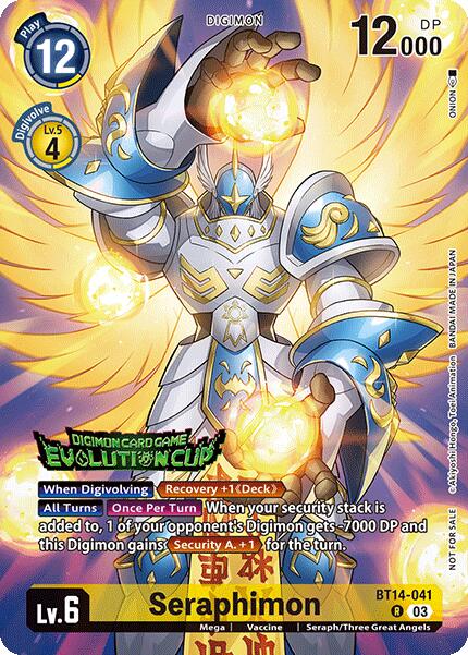 Seraphimon [BT14-041] (2024 Evolution Cup) [Blast Ace] | Devastation Store