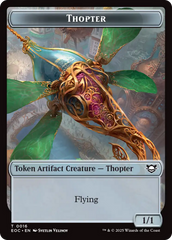 Thopter // Gnome Double-Sided Token [Edge of Eternities Tokens] | Devastation Store