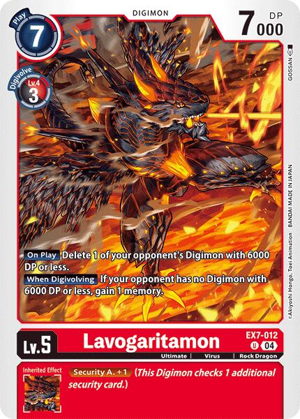 Lavogaritamon [EX7-012] [Digimon LIBERATOR] | Devastation Store