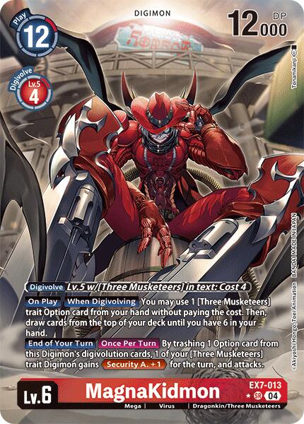 MagnaKidmon [EX7-013] (Alternate Art) [Digimon LIBERATOR] | Devastation Store