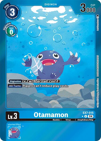 Otamamon [EX7-015] (Foil) [Digimon LIBERATOR] | Devastation Store