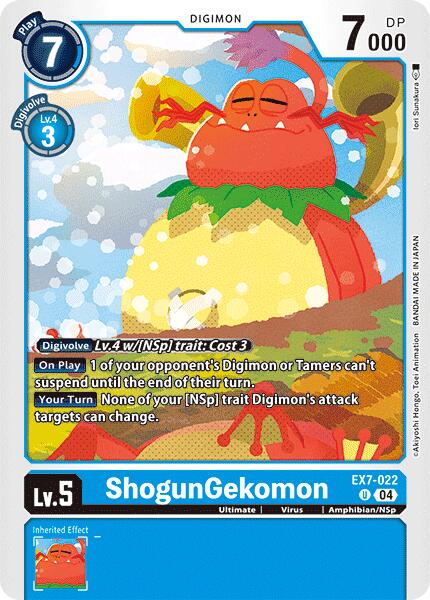 ShogunGekomon [EX7-022] [Digimon LIBERATOR] | Devastation Store