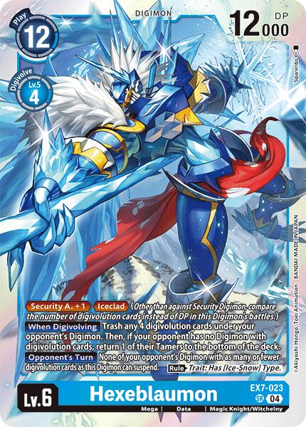 Hexeblaumon [EX7-023] [Digimon LIBERATOR] | Devastation Store