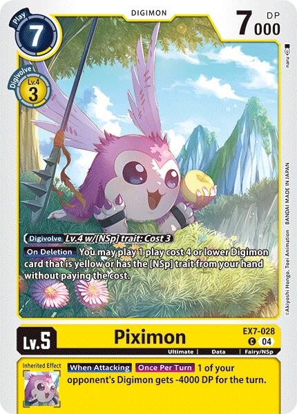 Piximon [EX7-028] [Digimon LIBERATOR] | Devastation Store