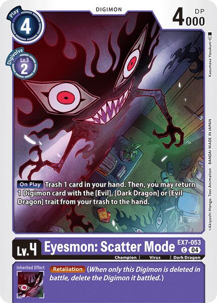 Eyesmon: Scatter Mode [EX7-053] [Digimon LIBERATOR] | Devastation Store