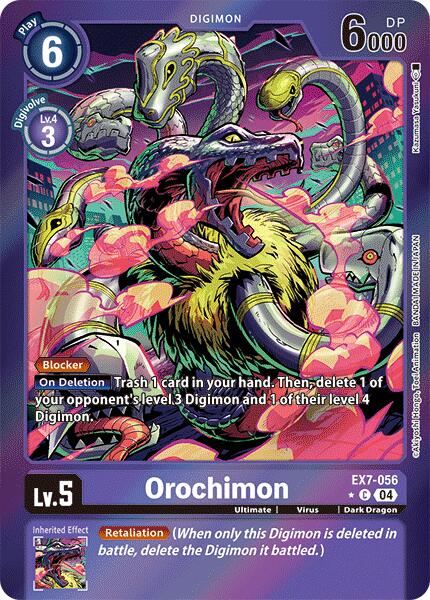 Orochimon [EX7-056] (Foil) [Digimon LIBERATOR] | Devastation Store